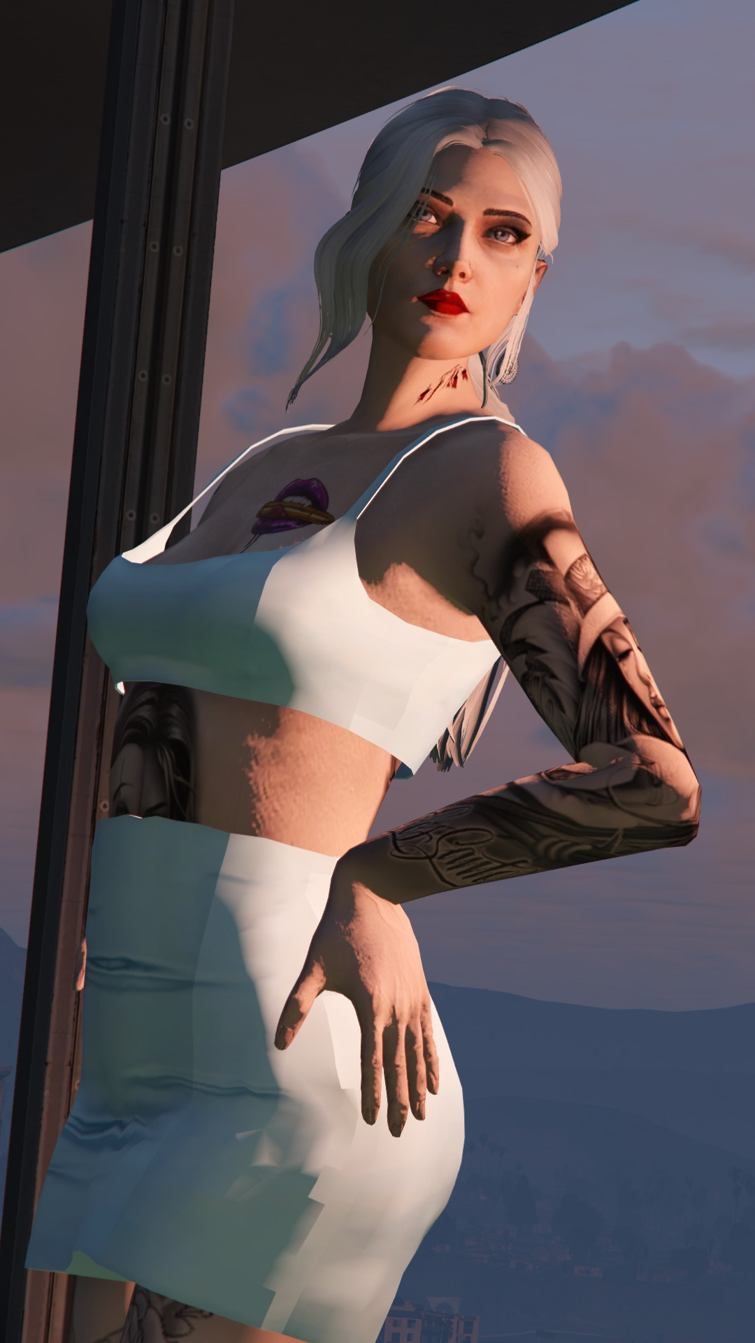 V