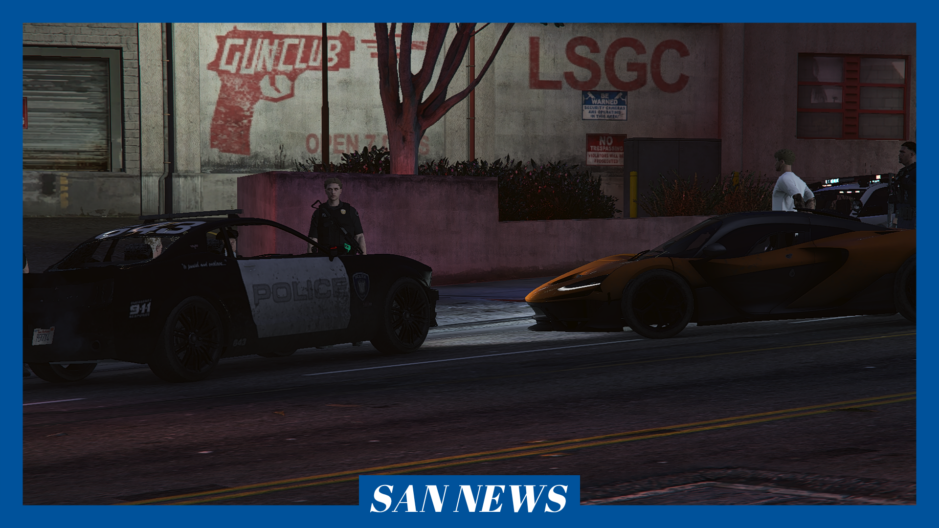 [San News] GALERIDE ÇATIŞMA, LSPD EKİPLERİ OLAY YERİNDE!