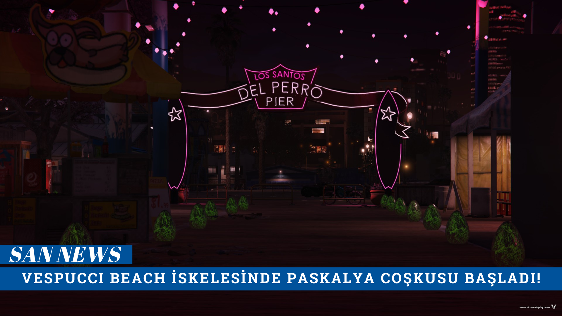 [San News] VESPUCCI BEACH İSKELESİNDE PASKALYA COŞKUSU BAŞLADI!
