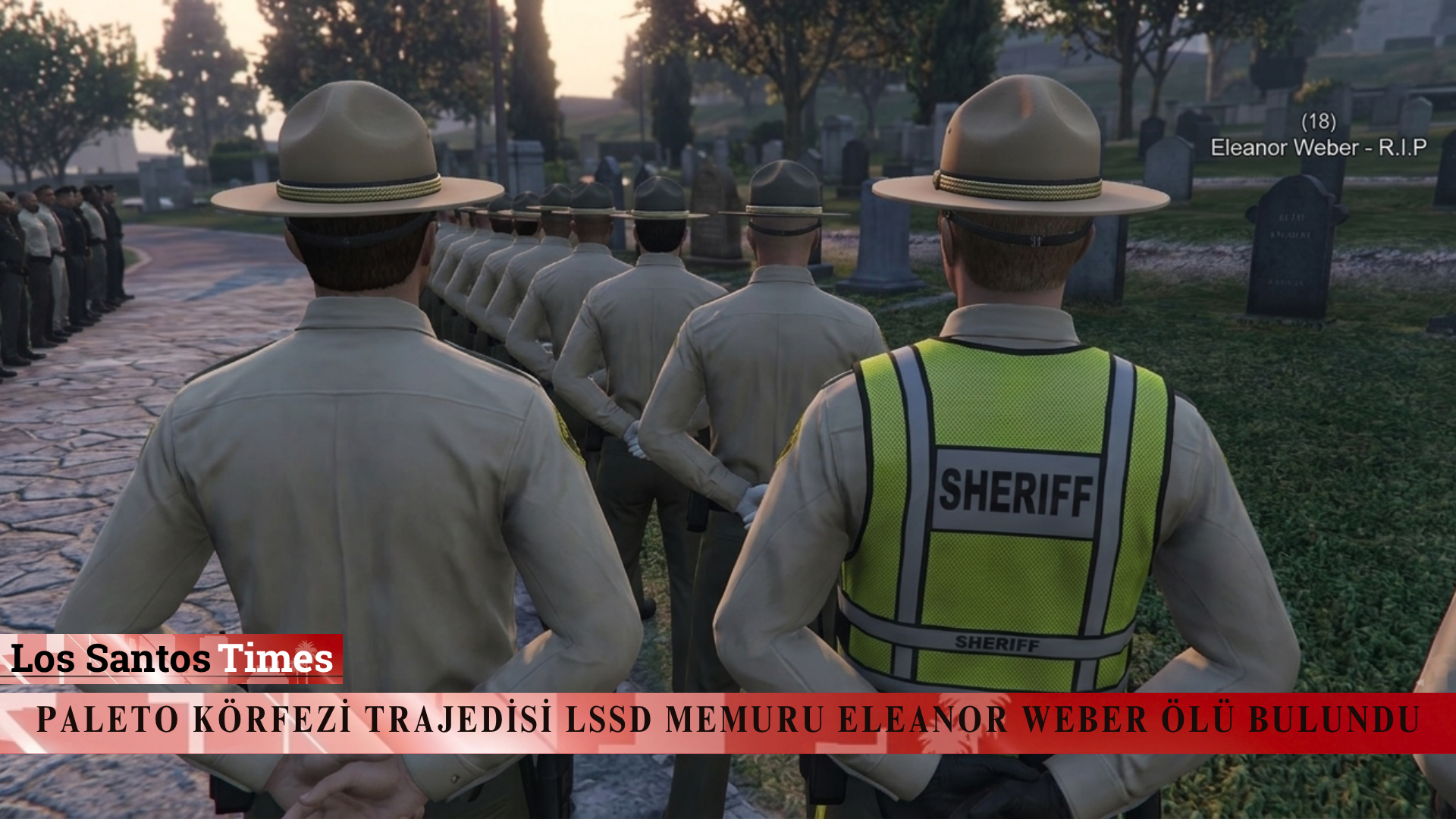 [Los Santos Times] LSSD Memuru Eleanor Weber Paleto Körfezi <br>de Ölü Bulundu