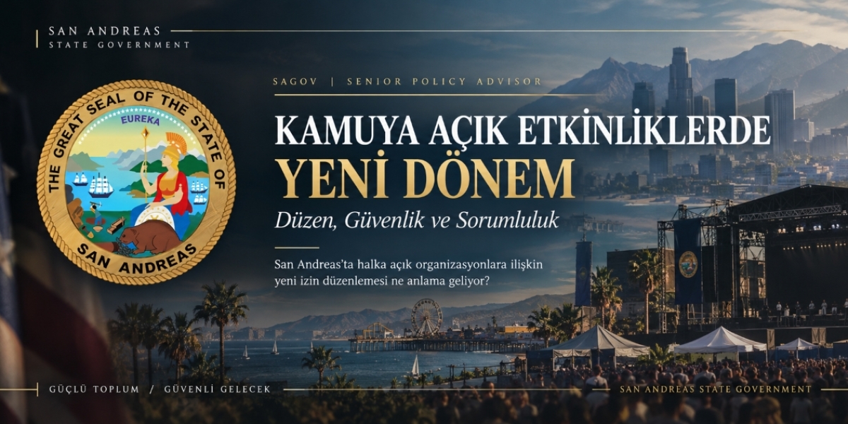 KAMUYA AÇIK ETKİNLİKLERDE YENİ DÖNEM